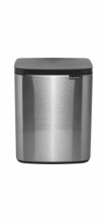 Brabantia BO Mülleimer 12 Liter Matt Steel Fingerprint Proof