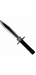 Cinema Classic Rambo I Velký nůž s koženou pochvou CC-H1 360 mm černý