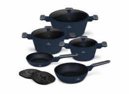 Sada nádobí s titanovým povrchem 10 ks Deep Sea Collection BH-8381