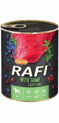 Dolina Noteci Rafi Mokré krmivo pro psy se zvěřinou - 800g