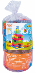 Stavebnice „Cihly Junior“ Marioinex, 110 dílků