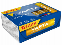 Varta Longlife Batterie LR03 Box, AAA (Micro) (12 Stück)
