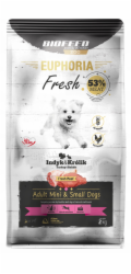 BIOFEED Euphoria Fresh Adult Mini & Small Turkey with rabbit - suché krmivo pro psy - 2kg
