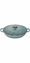 Le Creuset Gourmet-Profitopf Blume 26 cm sea salt