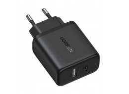 Ugreen Mibilní telefon, Tablet, Telefon Černá AC Rychlé nabíjení