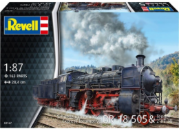 Revell Modelová stavebnice rychlíkové lokomotivy BR18 1/87