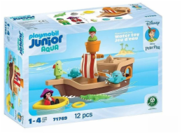 Playmobil Sada figurek JUNIOR & Disney Petr Pan a pirátská loď
