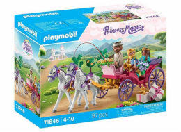 Playmobil Sada figurek princezny Magic: Jeďte s princeznovským párem