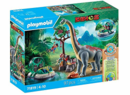 Playmobil Sada figurek dinosaurů 71819 Brachiosaurus s vznášedlem