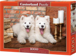 Castor Puzzle 1000 dílků Štěňata samojeda