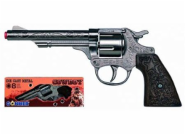 Pulio Kovbojský revolver 8 ran kovový GONHER 80/0
