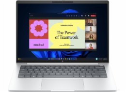 HP EliteBook 8 G1i AI Intel Core Ultra 7 255U Laptop 35,6 cm (14") WUXGA 24 GB DDR5-SDRAM 512 GB SSD Wi-Fi 6E (802.11ax) Windows 11 Pro AI PC Stříbrná