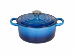 Le Creuset Signature Bräter rund 18 cm blau