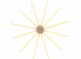 Dekorace vánoční REBEL ZAR0581 hvězda