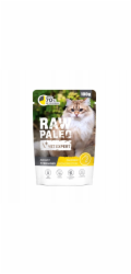VetExpert Raw Paleo Adult Sterilised Chicken - mokré krmivo pro kočky - 100g