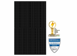 Solarmi solární panel Amerisolar Mono 480 Wp černý 120 článků, N-Type TOPCon, prizmatický rám