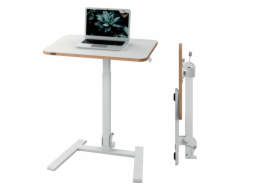 LEITZ výškově nastavitelný skládací ergonomický stůl Ergo, bílý