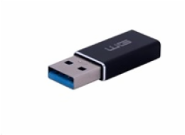 WG - Adaptér Type C (female) to USB-A 3.0 (male) / black