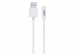 WG - Datový kabel Lightning to USB-A / 2m / white