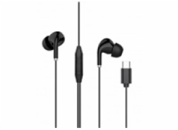 WG - Sluchátka s konektorem Type-C, Eclipse Duo, drátové, black