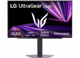 LG UltraGear/27GX704A-B/26,5"/OLED/QHD/240Hz/0,03ms/Černá/2R