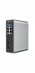 Ruijie Networks RG-NIS2100 Řízený L2 Gigabit Ethernet (10/100/1000) Podpora napájení po Ethernetu (PoE) Černá, Nerezová ocel