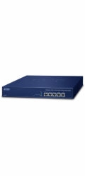 PLANET Enterprise 5-Port router zapojený do sítě Gigabit Ethernet Modrá