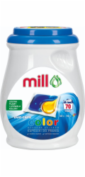 MILL PROFESSIONAL 3-komorové barevné mycí kapsle 70 ks.