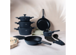Sada nádobí s titanovým povrchem 15 ks Deep Sea Collection BH-8382
