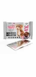 TUF TUF 2x with poultry, 2x with beef - vlhké krmivo pro psy - 4x100g