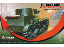 Mirage Lehký tank 7TP s jednou věží