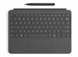 Microsoft Surface Pro Keyboard - 12-inch - klávesnice - s touchpad, akcelerometr - podsvícená - magnetické dokování - QWERTZ - česká/slovenská - slída - 73 % recyklovaných vláken na bázi dřeva pro spo