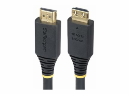 StarTech.com - High Speed - HDMI kabel - HDMI s piny (male) do HDMI s piny (male) - 5 m - odstínený - cerná - neobsahuje halogen, pasivní, podpora 4K60Hz, podpora 1440p (UWQHD) 144Hz, podpora 1080p 24