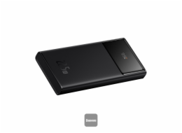 Baseus Powerbanka Star-Lord 10000mAh 22,5W 2xUSB/USB-C černá