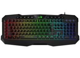 GENIUS GX GAMING Scorpion K11 Pro/ drátová/ Copilot/ podsvícená/ USB/ černá/ CZ+SK layout
