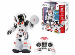 Robot MaDe Zigybot James, špion, programovací, 20 funkcí, 33 x 25 x 13 cm