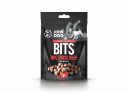JOHN DOG Soft Bites Bits Beef 70% - pochoutka pro psy - 100g