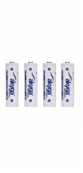 Akyga alkalická baterie AA LR6 Zn-MnO2, 1.5V/3050mAh, shrink 4x