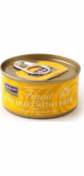FISH4CATS Tun fillet with cheese - mokré krmivo pro kočky - 70g