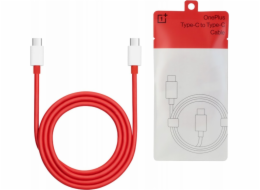 OnePlus Kabel USB typu C na USB typu C (12A) 1M červený