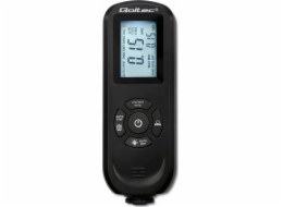 Qoltec Měřič tloušťky barvy s bočním podsvíceným LCD displejem | 0 ~ 2000 um