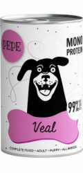 PAKA ZWIERZAKA Pepe Veal - vlhké krmivo pro psy - 400g