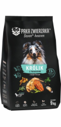 PAKA ZWIERZAKA Rabbit with salmon M - suché krmivo pro psy - 9kg