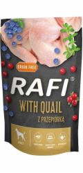DOLINA NOTECI Rafi with quail - vlhké krmivo pro psy - 500g