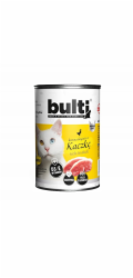 BULTI Rich in duck - mokré krmivo pro kočky - 400g