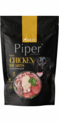 PIPER ANIMALS with chicken hearts and spinach - vlhké krmivo pro psy - 500g