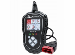 Qoltec Digitální diagnostický tester ProLine | OBDII EOBD | 8V-25V | Duální systém