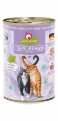 GRANATAPET DeliCATessen Duck and poultry - mokré krmivo pro kočky - 400g
