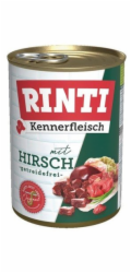 RINTI Kennerfleisch Deer - vlhké krmivo pro psy - 400g