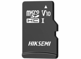 HIKSEMI MicroSDHC karta 8GB, C10, (R:23MB/s, W:10MB/s) + bez adaptéru